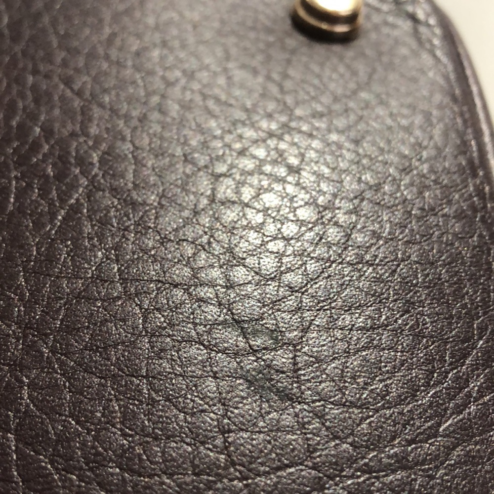 Helen Kaminski mahogany brown wool leather bucket bag - Picture 13 of 15